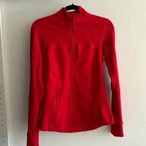Lululemon Define Jacket - size 6 - Dark Red